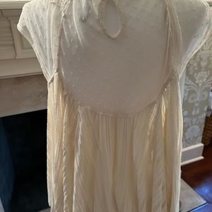 Free people lace swing top